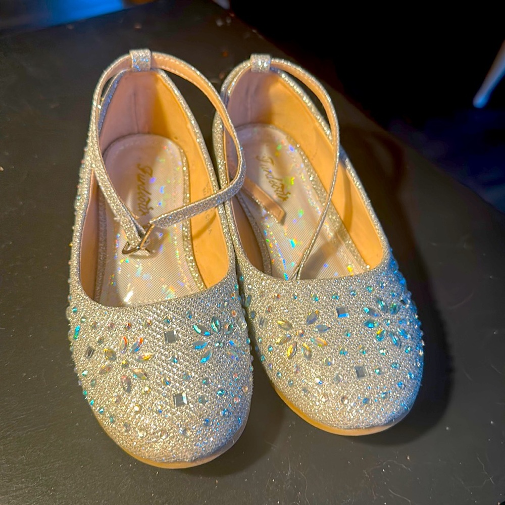 Little girls fancy shoes!
